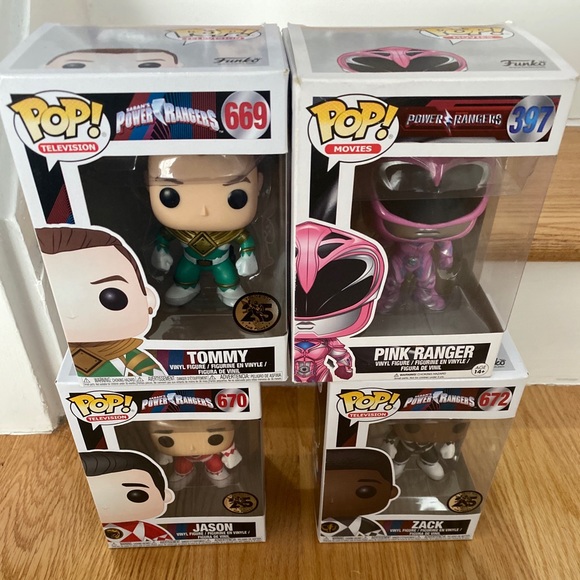 Power Rangers Funko Pop - Picture 1 of 4